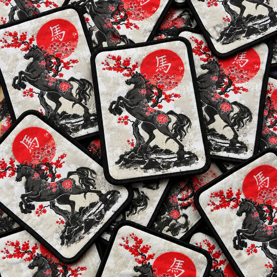 RUBYART FIREHORSE RUBYART