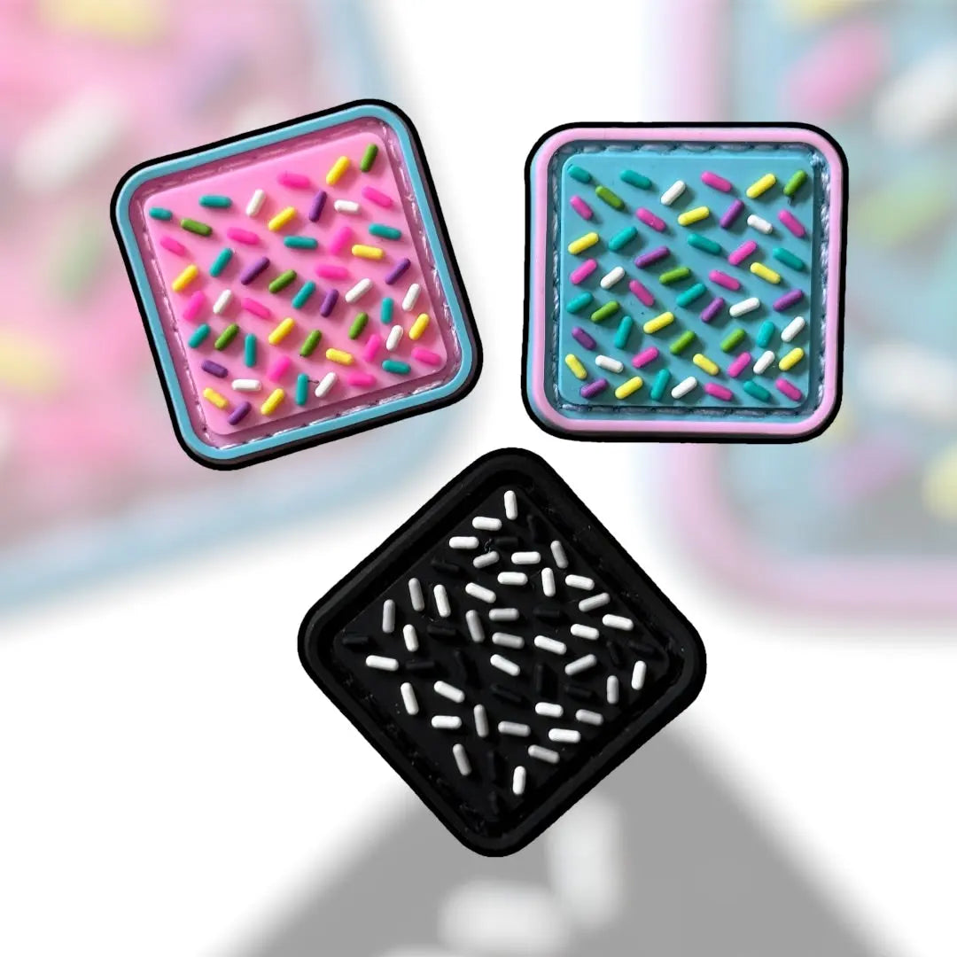 Sprinkle Ranger Eye Patch – 1x1" PVC Micro Morale Patch for EDC, Gear & Backpacks PATCHLAB