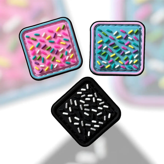 Sprinkle Ranger Eye Patch – 1x1" PVC Micro Morale Patch for EDC, Gear & Backpacks PATCHLAB