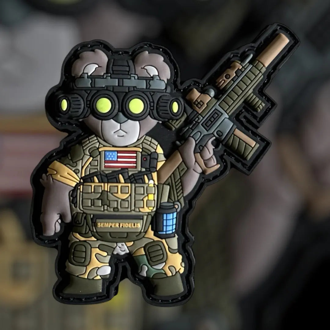 TACTICAL KSK TEDDY PATCHLAB