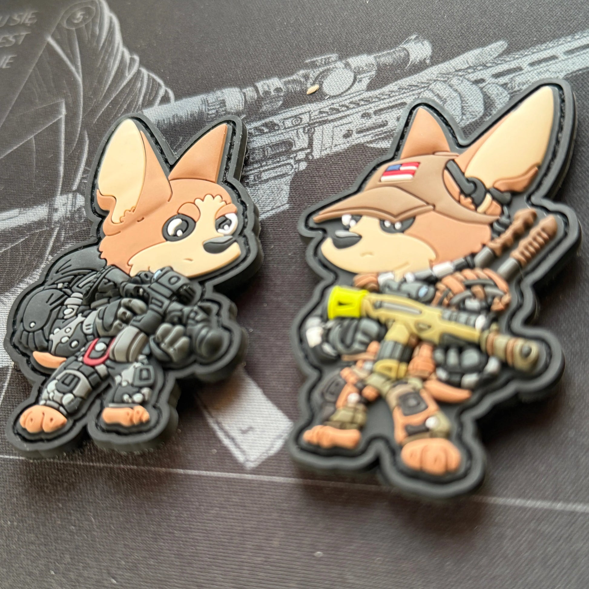 TacDogs - Mini Pin patchlab