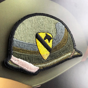 1ST CAVALRY HELMET patchlab
