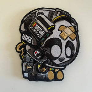 Astro Panda Embroidery PATCHLAB