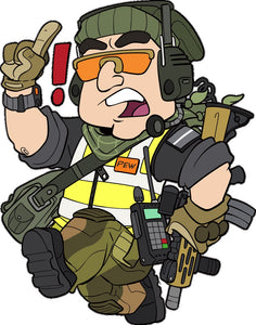 BB Heads Airsoft Marshall #6 patchlab