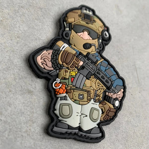 BB Heads Tacticool Dude #4 patchlab