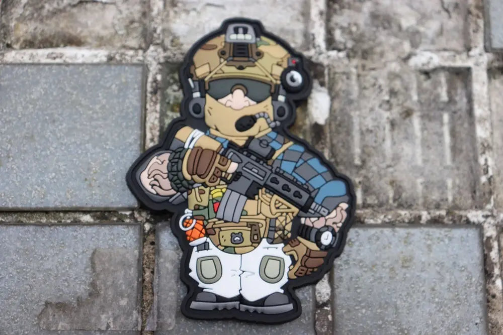 BB Heads Tacticool Dude #4 patchlab