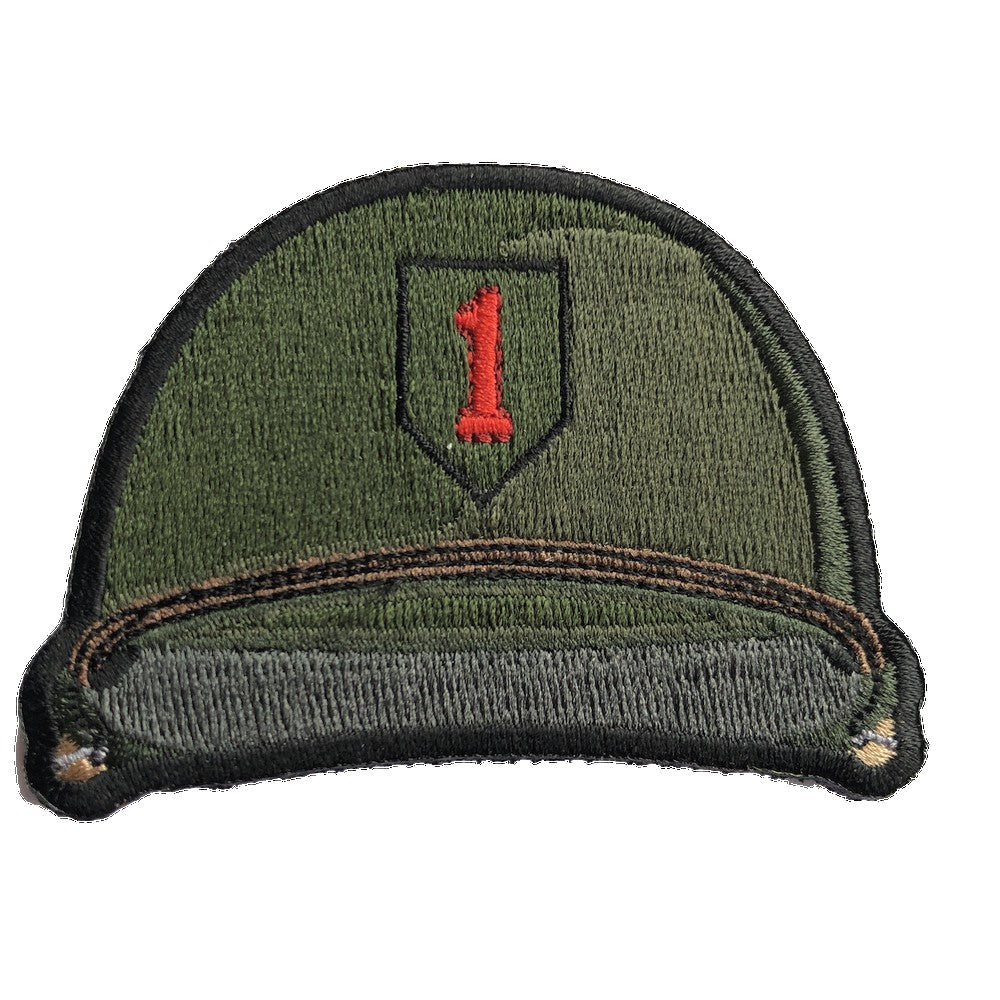 BIG RED ONE HELMET patchlab