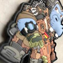 Load image into Gallery viewer, Bundeswehr Hippo #1 PATCHLAB.DE
