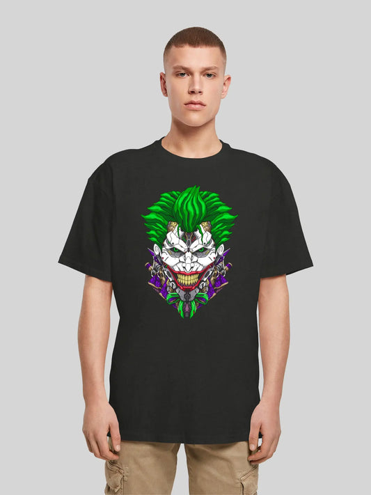 Cyberpunk Comic Joker and f4nt4stic with Heavy Oversize Tee F4NTEC