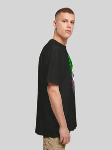 Cyberpunk Comic Joker and f4nt4stic with Heavy Oversize Tee F4NTEC