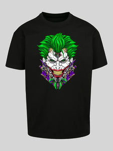 Cyberpunk Comic Joker and f4nt4stic with Heavy Oversize Tee F4NTEC