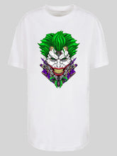 Load image into Gallery viewer, Cyberpunk Comic Joker and f4nt4stic with Ladies Oversized Boyfriend Tee F4NTEC
