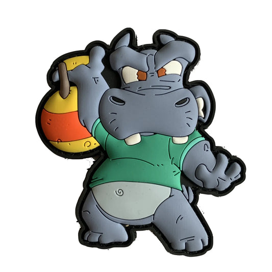 Fitness Hippo Squad - Kettlebell Snatch PATCHLAB.DE