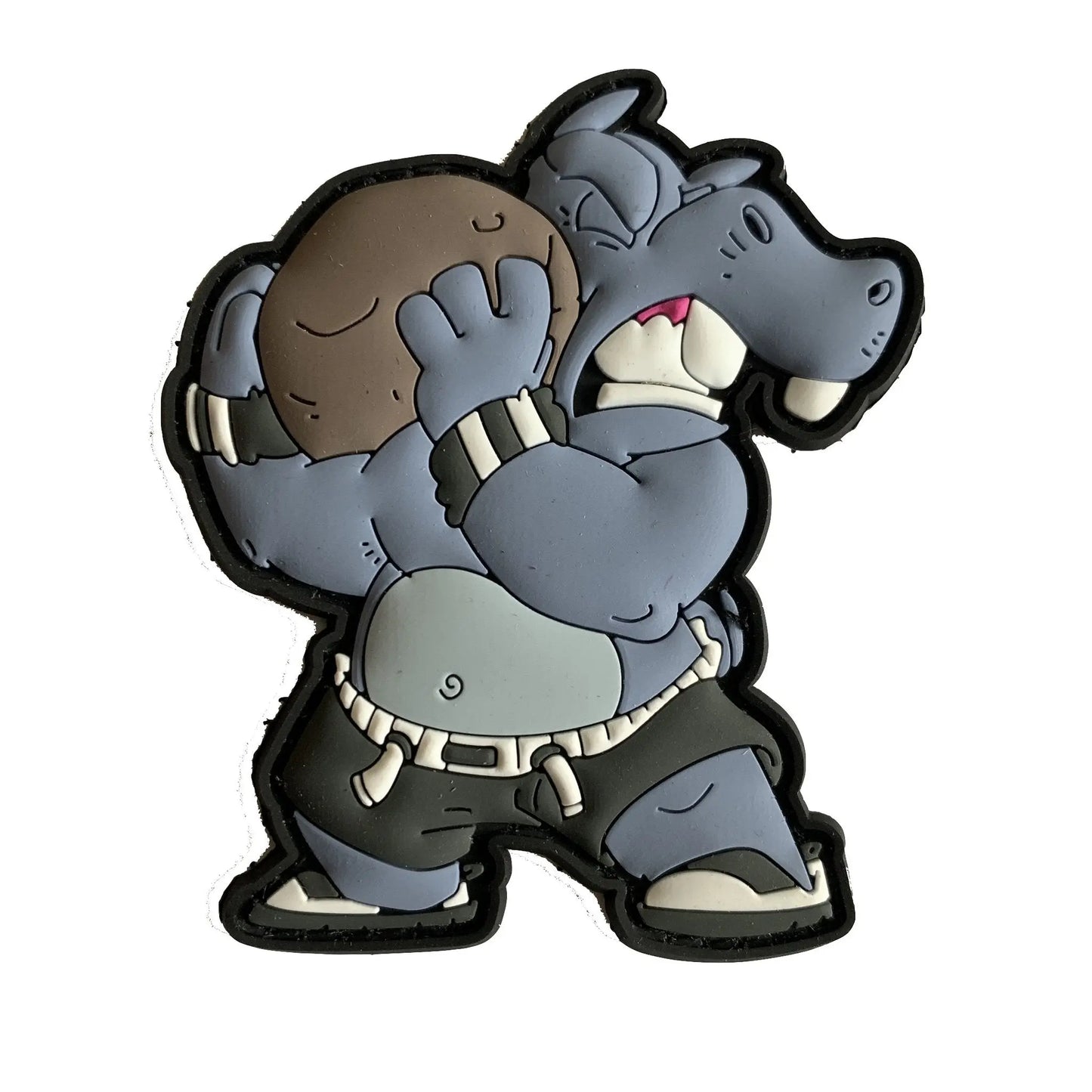 Fitness Hippo Squad - Stone Lifting PATCHLAB.DE