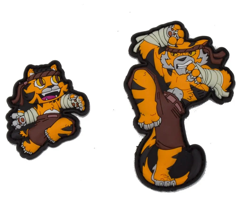 Muay Thai Fighting Tony Tiger patchlab