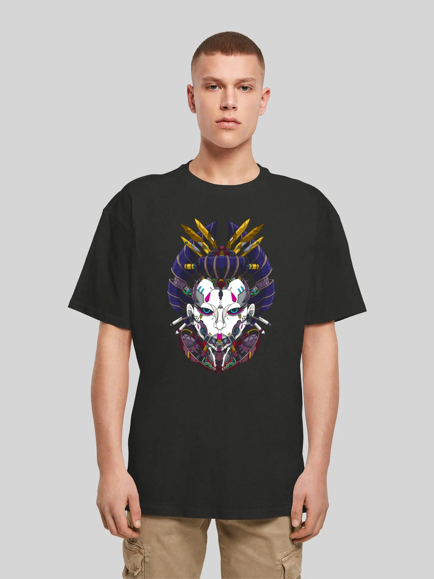 New Cyberpunk Geisha and f4nt4stic with Heavy Oversize Tee F4NTEC