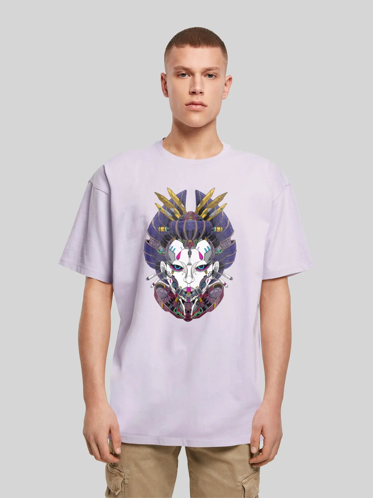 New Cyberpunk Geisha and f4nt4stic with Heavy Oversize Tee F4NTEC