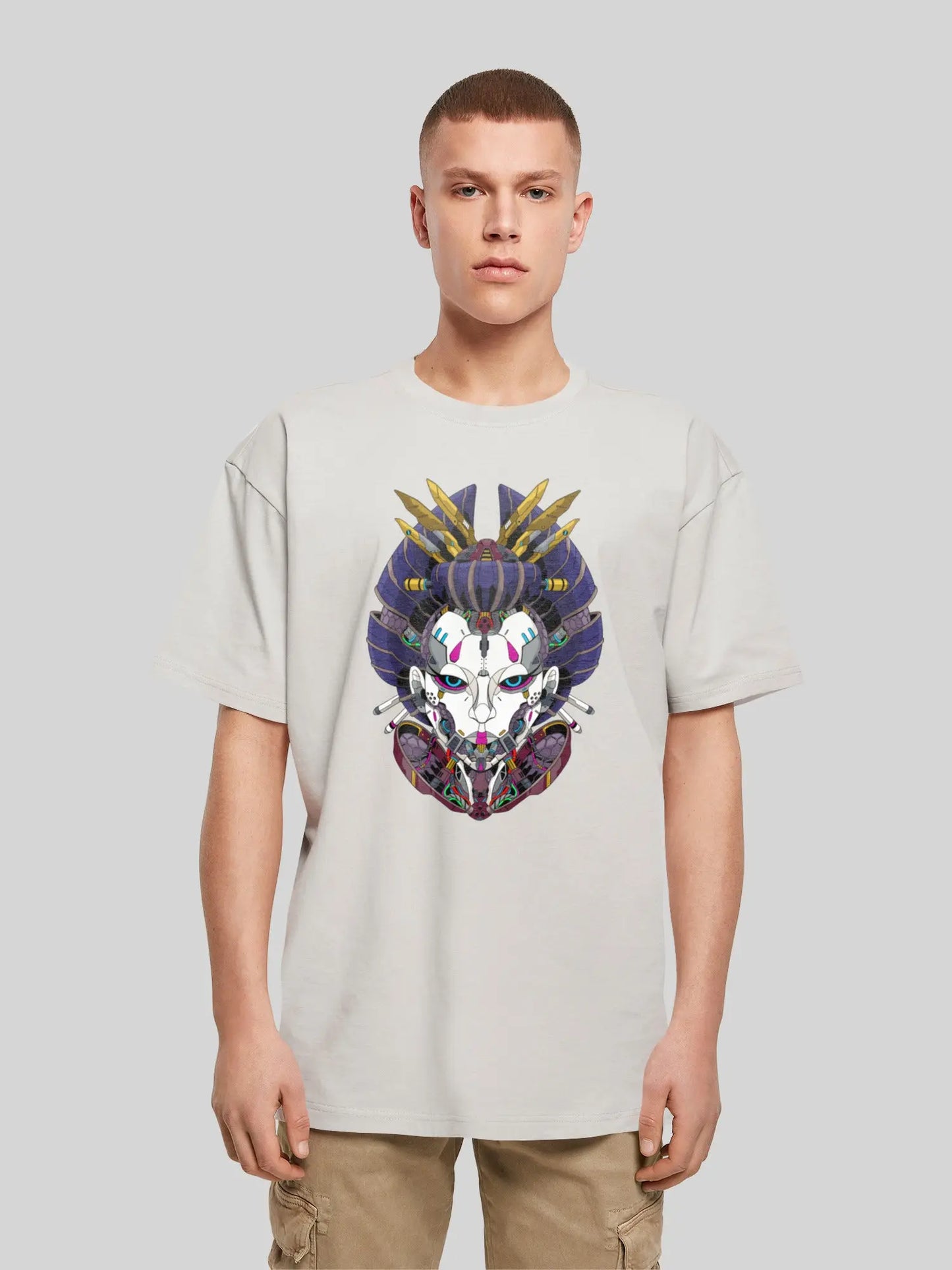 New Cyberpunk Geisha and f4nt4stic with Heavy Oversize Tee F4NTEC