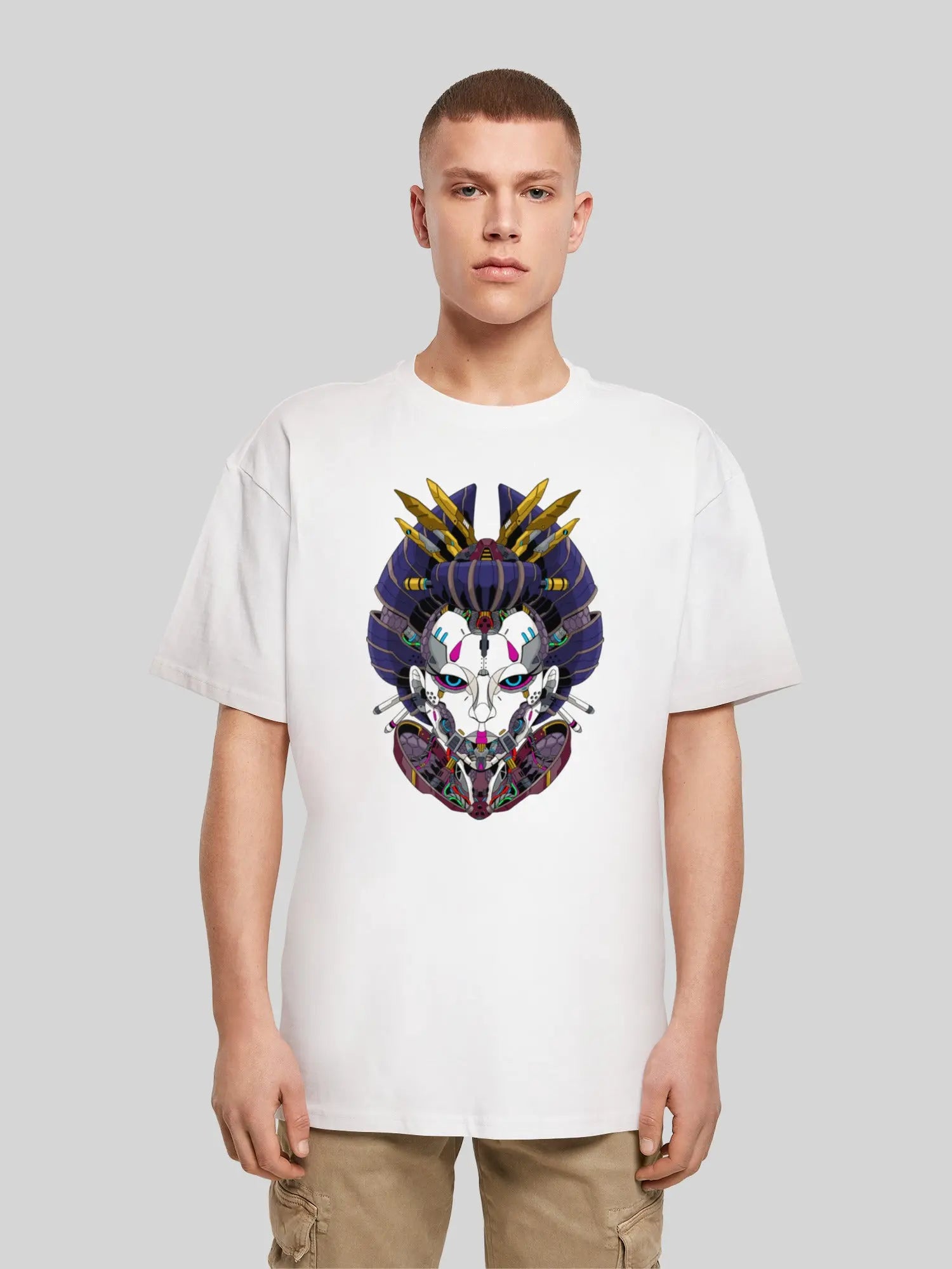 New Cyberpunk Geisha and f4nt4stic with Heavy Oversize Tee F4NTEC