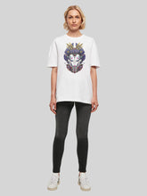 Load image into Gallery viewer, New Cyberpunk Geisha and f4nt4stic with Ladies Oversized Boyfriend Tee F4NTEC
