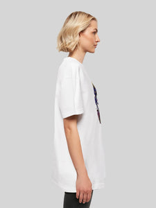 New Cyberpunk Geisha and f4nt4stic with Ladies Oversized Boyfriend Tee F4NTEC