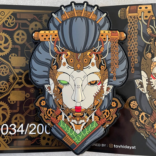 STEAMPUNK #4 GEISHA PATCHLAB