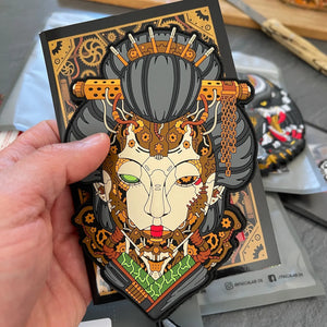 STEAMPUNK #4 GEISHA PATCHLAB