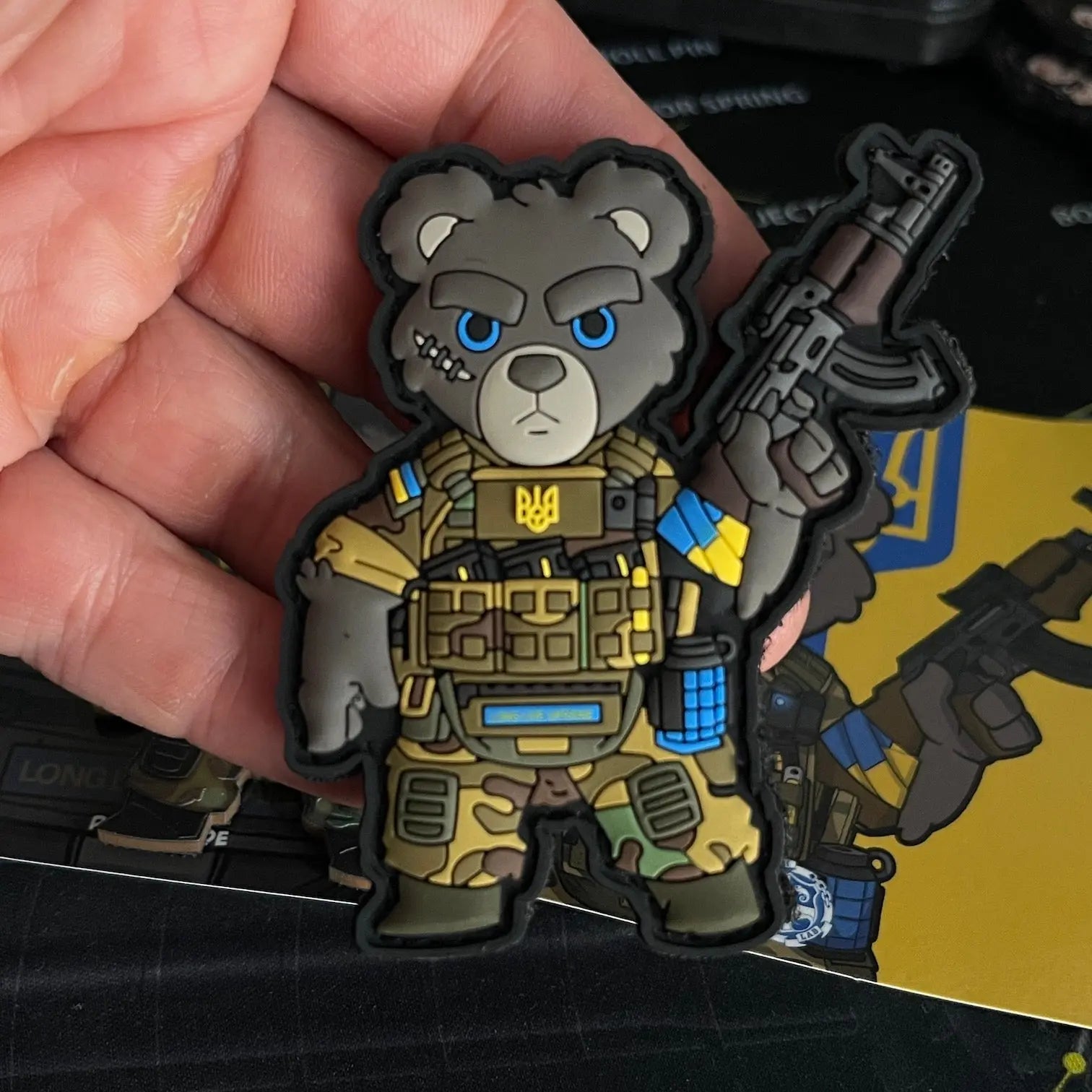 TACTICAL UA TEDDY patchlab