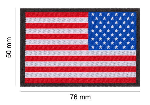 USA REVERSED FLAG PATCH Clawgear